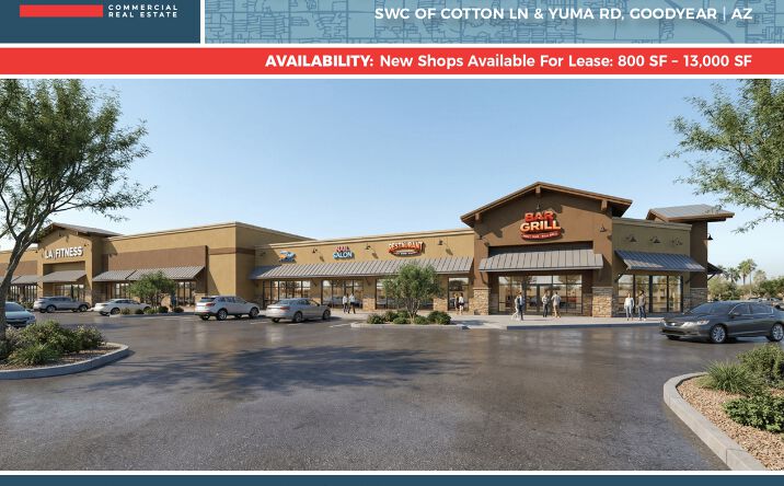 Pictures of Land, Special Purpose property located at SWC Cotton Ln & Yuma Rd, Goodyear, AZ 85338 for lease - image #1