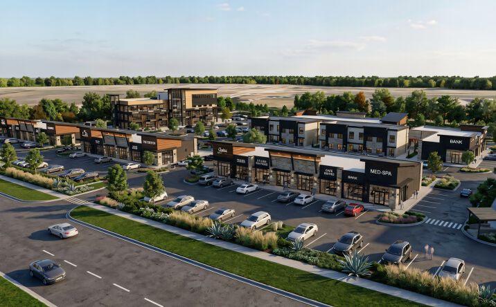 Pictures of Retail, Office property located at NEC Harlem Rd & West Airport Blvd, Richmond, TX 77406 for lease - image #1