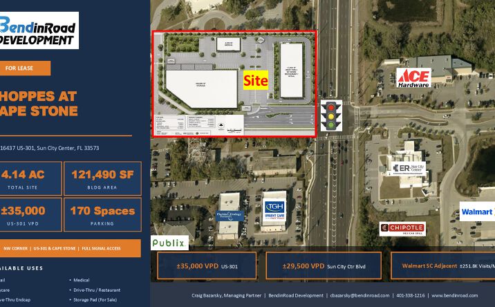 Pictures of Retail property located at 16437 US-301, Sun City Center, FL 33573 for lease - image #1