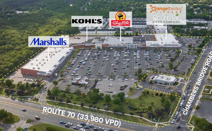 Pictures of Retail property located at 614-718 NJ Highway 70 W., Brick, NJ 08723 for lease - image #1