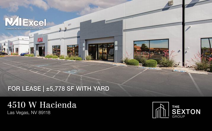 Pictures of Industrial property located at 4510 W Hacienda, Las Vegas, NV 89118 for lease - image #1