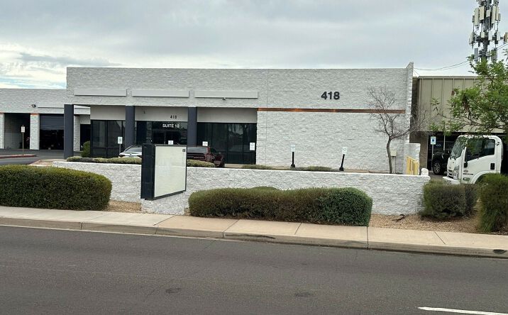 Pictures of Industrial property located at 418 East Baseline Road, Mesa, AZ 85210 for lease - image #1