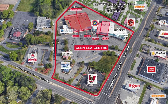 Pictures of Retail property located at 3808 Mechanicsville Turnpike, Henrico, VA 23223 for lease - image #1