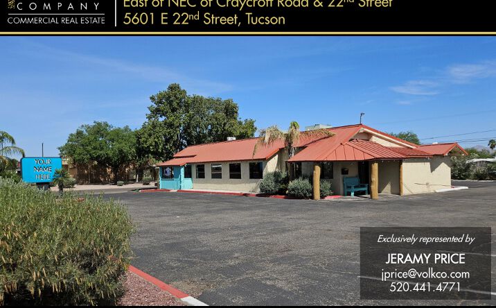 Pictures of Retail, Restaurant property located at 5601 E 22nd Street, Tucson, AZ 85711 for lease - image #1