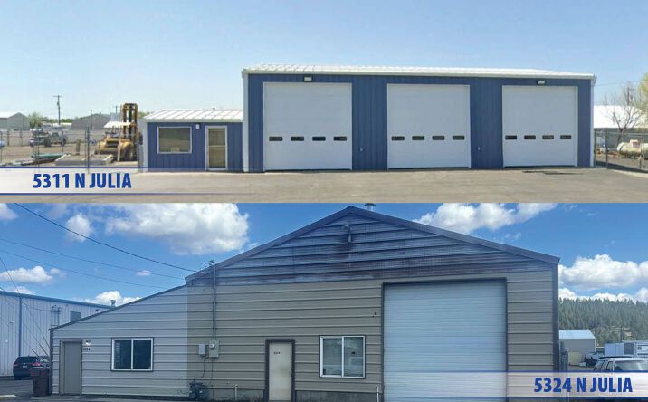 Pictures of Industrial property located at 5311 & 5324 N Julia St, Spokane, WA 99217 for lease - image #1
