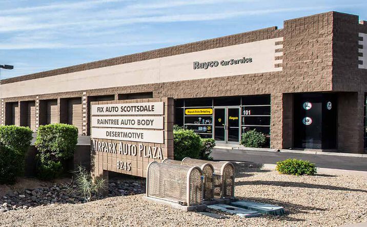 Pictures of Retail, Industrial property located at 8245 East Butherus Drive, Scottsdale, AZ 85260 for lease - image #1