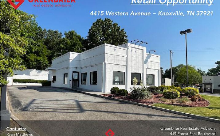 Pictures of Retail property located at 4415 Western Ave, Knoxville, TN 37921 for lease - image #1