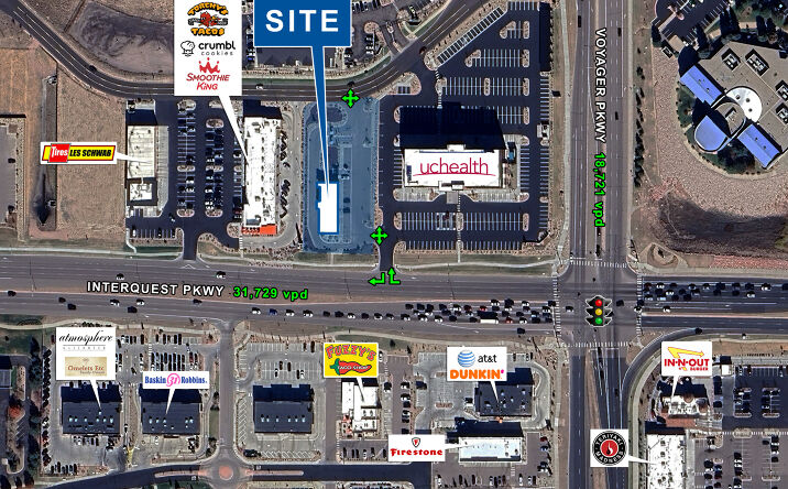 Pictures of Retail, Restaurant property located at 1364 Interquest Parkway, Colorado Springs, CO 80920 for lease - image #1