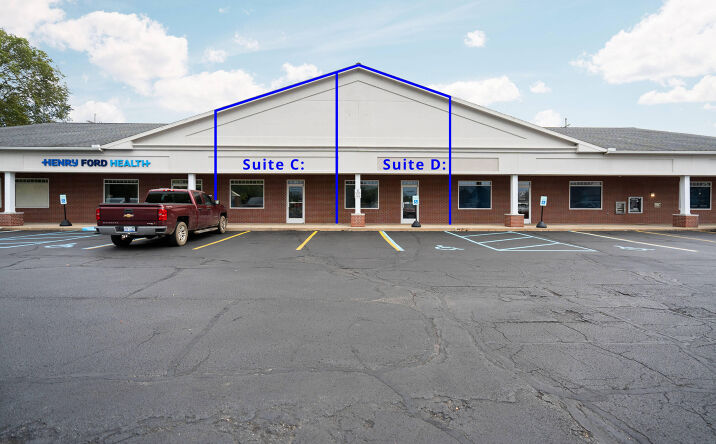 Pictures of Retail, Restaurant, Office, Land property located at 7845 Spring Arbor Road C-D, Spring Arbor, MI 49283 for lease - image #1