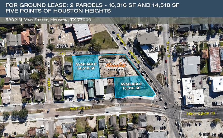 Pictures of Land property located at 5802 N MAIN ST, HOUSTON, TX 77009 for lease - image #1