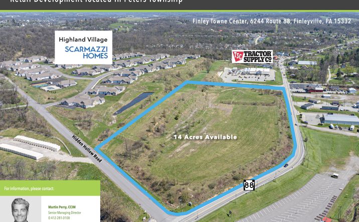 Pictures of Retail property located at 6244 Route 88, Finleyville, PA 15332 for lease - image #1