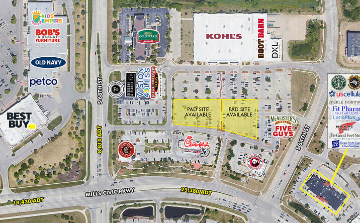 Pictures of Land property located at 1935 Southeast Delaware Avenue, Ankeny, IA 50021 for lease - image #1
