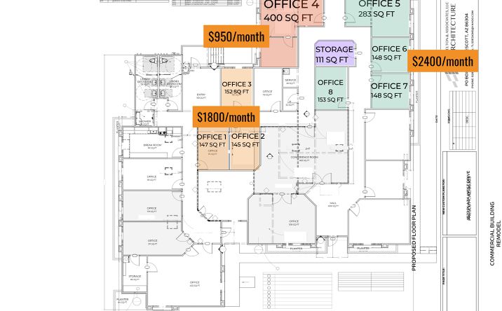 Pictures of Office property located at 1577 PLAZA W DR, PRESCOTT, AZ 86303-5568 for lease - image #1