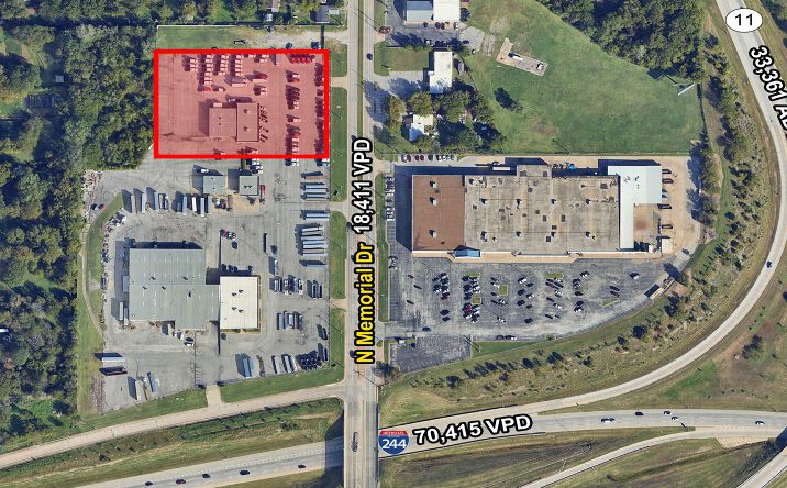 Pictures of Industrial, Office property located at 550 N Memorial Dr, Tulsa, OK 74115 for lease - image #1