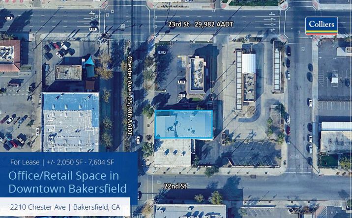 Pictures of Office, Retail property located at 2210 Chester Ave, Bakersfield, CA 93301-4041 for lease - image #1