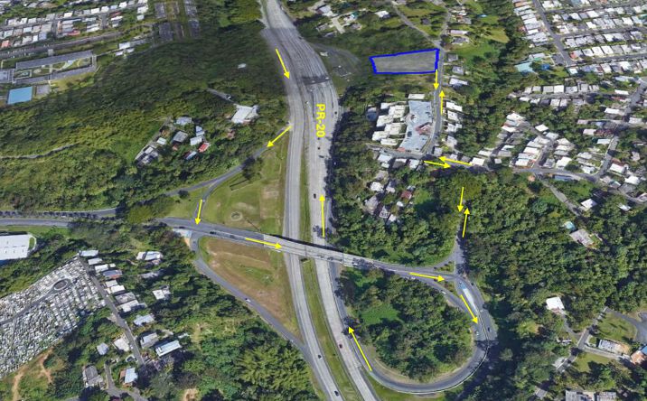 Pictures of Land property located at Union Street, Piedras Blancas Sector, Frailes Ward, Guaynabo, PR 00971 for lease - image #1