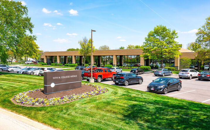 Pictures of Office property located at 11711 North College Avenue, Carmel, IN 46032 for lease - image #1