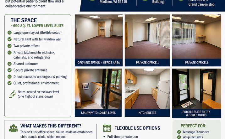 Pictures of Office, Special Purpose property located at 6515 Grand Teton Plaza, Madison, WI 53719 for lease - image #1