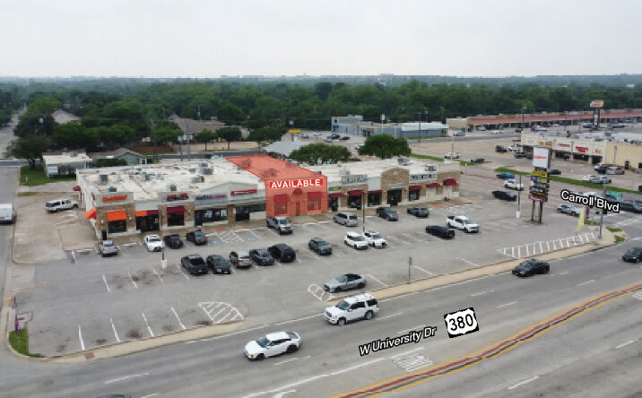 Pictures of Retail property located at 401-415 W. University Dr., Denton, TX 76201 for lease - image #1
