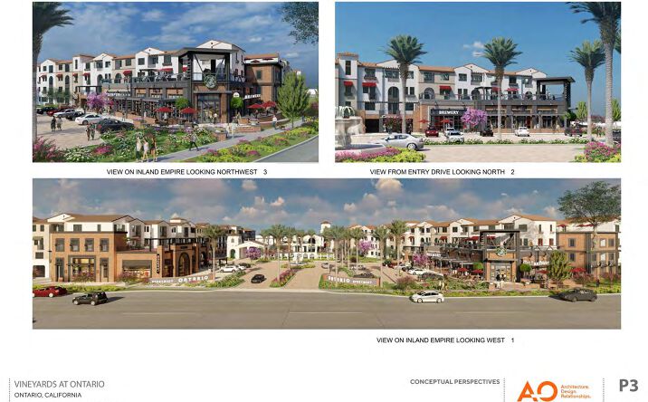Pictures of Retail, Restaurant property located at SEC Inland Empire Blvd & Vineyard Ave, Ontario, CA 91764 for lease - image #1