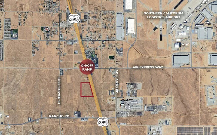 Pictures of Land property located at SW of Jonathan Ct and Joshua Ave, Adelanto, CA 92301 for lease - image #1