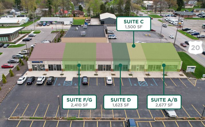 Pictures of Retail, Office property located at 1202 W Maumee St, Angola, IN 46703 for lease - image #1