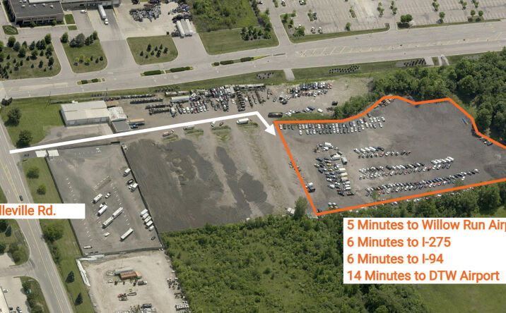 Pictures of Industrial, Land property located at 5760 Belleville Rd, Canton, MI 48188 for lease - image #1