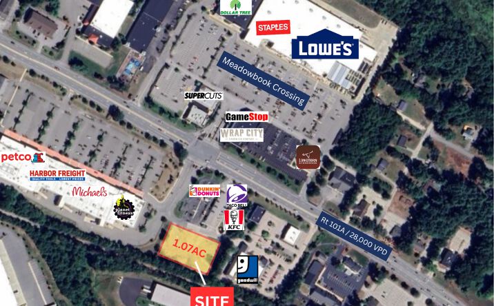 Pictures of Land, Special Purpose property located at 125 State Route 101, Amherst, NH 03031 for lease - image #1