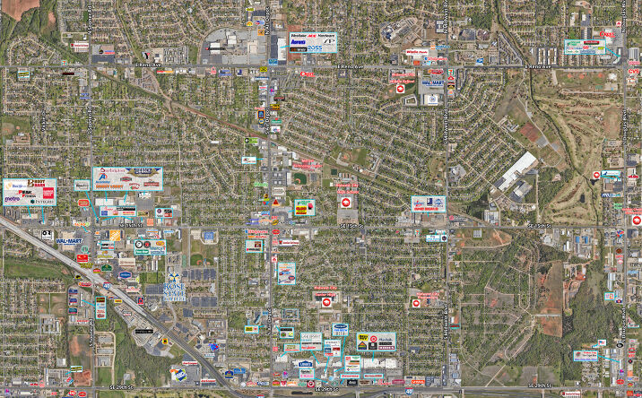 Pictures of Retail property located at 100 North Air Depot Boulevard, Midwest City, OK 73110 for lease - image #1