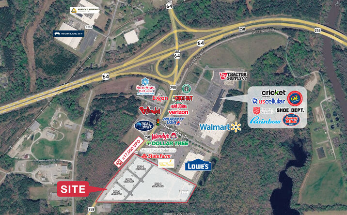 Pictures of Land property located at US 258, TARBORO, NC 27886 for lease - image #1