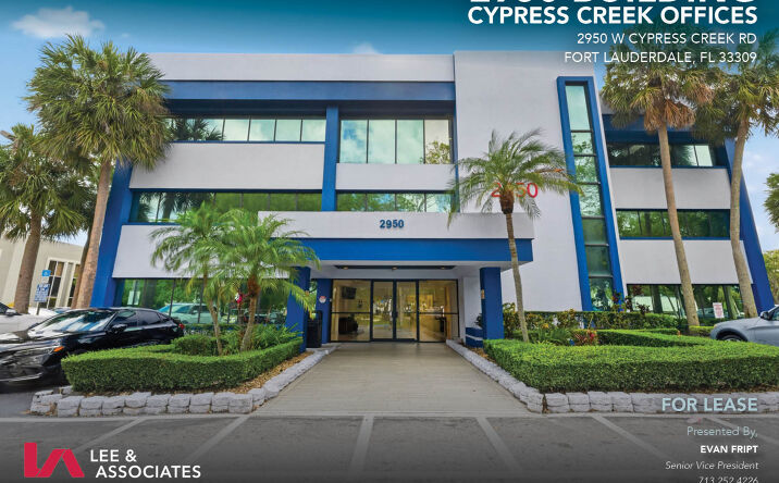 Pictures of Office property located at 2950 W Cypress Creek Rd, Fort Lauderdale, FL 33309 for lease - image #1