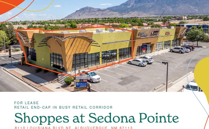 Pictures of Retail property located at 8110 LOUISIANA BLVD NE, ALBUQUERQUE, NM 87113-2539 for lease - image #1