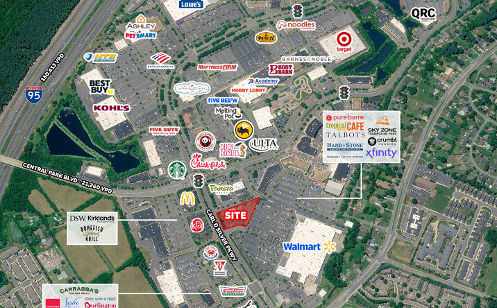 Pictures of Retail, Restaurant property located at 1780 Carl D Silver Parkway, Fredericksburg, VA 22401 for lease - image #1
