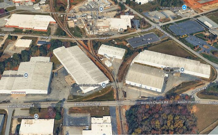 Pictures of Industrial property located at 1510 Antioch Church Rd, Greenville, SC 29605 for lease - image #1