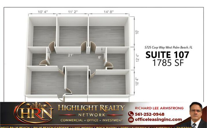 Pictures of Office property located at 5725 Bldg., West Palm Beach, FL 33409 for lease - image #1