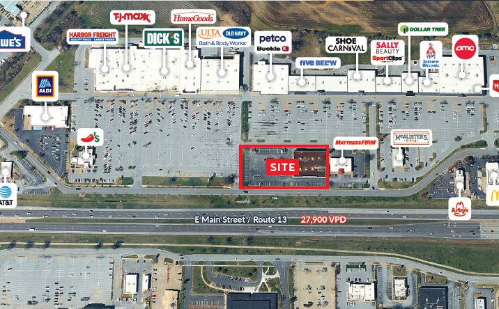 Pictures of Retail, Land, Restaurant property located at 1300 E Main Street, Carbondale, IL 43205 for lease - image #1