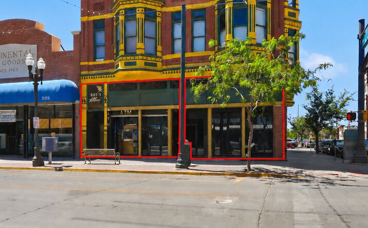Pictures of Retail, Restaurant property located at 301 S EL PASO ST, EL PASO, TX 79901-2339 for lease - image #1