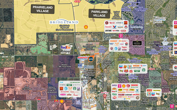 Pictures of Retail, Special Purpose property located at NEC of West Rd and Avalon River Rd, Cypress, TX 77433 for lease - image #1