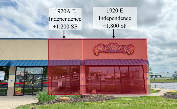 Pictures of Retail property located at 1920 E Independence St, Springfield, MO 65804 for lease - image #1