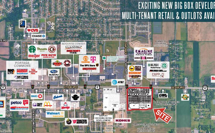 Pictures of Retail, Special Purpose property located at 6485 U.S. 6, Portage, IN 46368 for lease - image #1