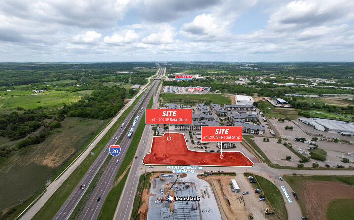 Pictures of Retail property located at NWC I-20 & Cinema Dr, Hudson Oaks, TX 76087 for lease - image #1