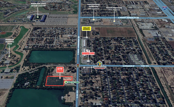Pictures of Land property located at 638 S Raul Longoria, Edinburg, TX 78542 for lease - image #1
