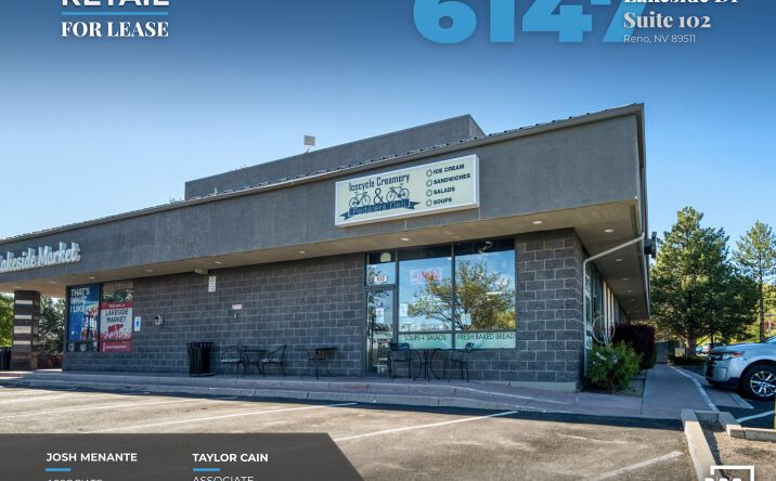 Pictures of Retail property located at 6147 Lakeside Dr, Suite 102, Reno, NV 89511 for lease - image #1