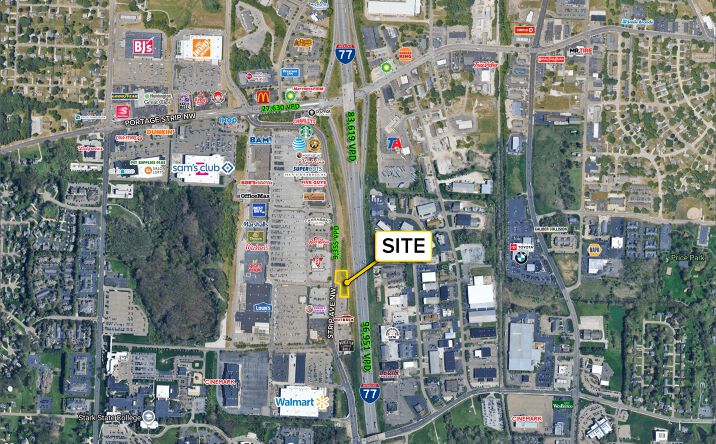 Pictures of Retail, Land property located at 6365 Strip Avenue Northwest, Canton, OH 44720 for lease - image #1