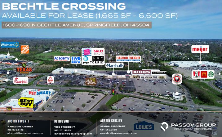 Pictures of Retail, Special Purpose property located at 1600 North Bechtle Avenue, Springfield, OH 45504 for lease - image #1
