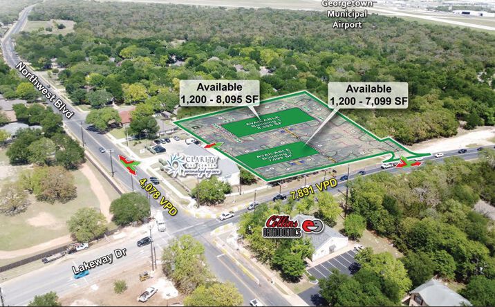 Pictures of Retail property located at NEQ of Lakeway Dr & Northwest Blvd, Georgetown, TX 78626 for lease - image #1