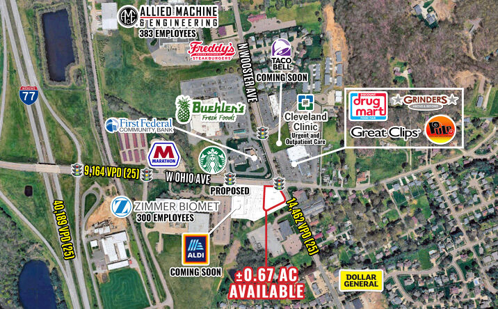 Pictures of Land property located at 2900 North Wooster Avenue, Dover, OH 44622 for lease - image #1