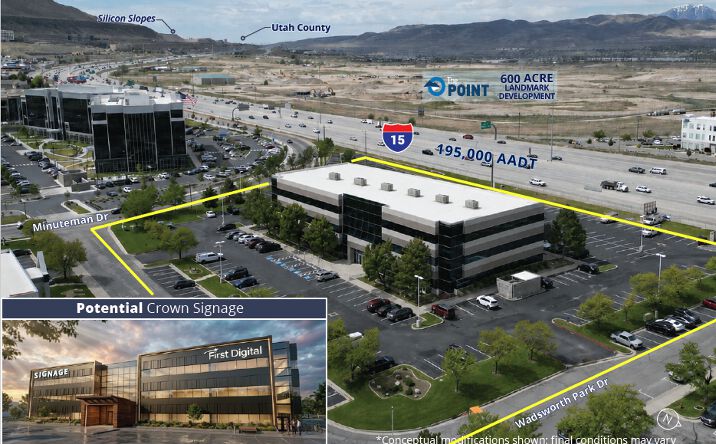 Pictures of Office property located at 66 E Wadsworth Park Drive, Draper, UT 84020 for lease - image #1