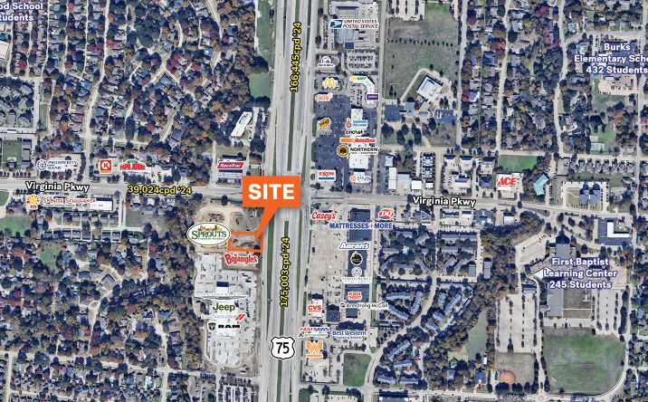 Pictures of Retail property located at 524 S Central Expy, McKinney, TX 75072 for lease - image #1