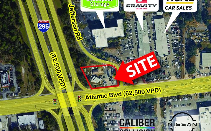 Pictures of Retail, Land, Restaurant property located at 10531 Atlantic Blvd, Jacksonville, FL 32225 for lease - image #1